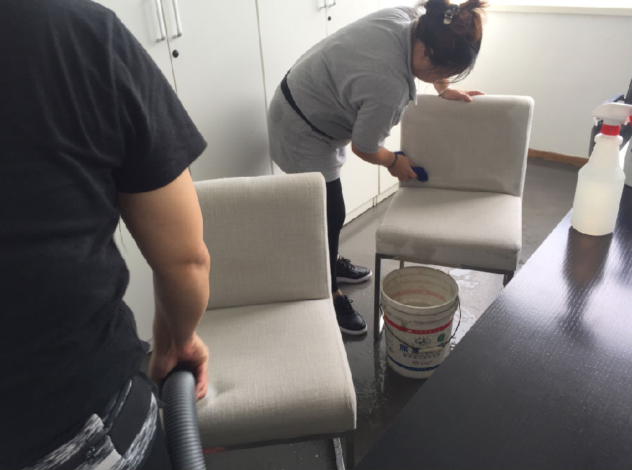 桦川县沙发清洗案例